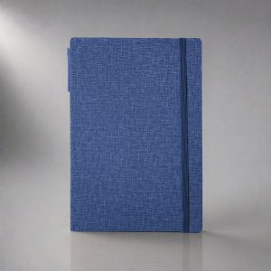Блокнот с ручкой и набором стикеров А5 Write and stick, синий