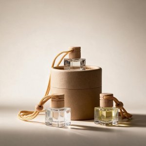 Набор автоароматов Boho 3, крафтовый тубус