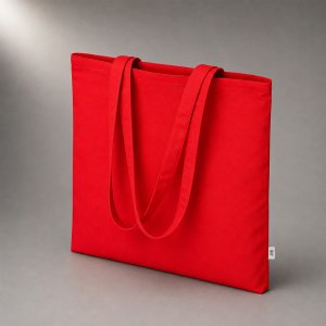 Сумка Кэррими 180 из хлопка, 180 г/м2, красный