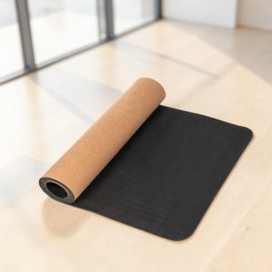 Пробковый коврик для йоги и фитнеса Namaste
