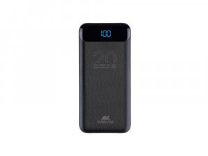 RIVACASE VA2582 (20 000mAh), QC/PD 22.5W внешний аккумулятор с дисплеем, черный /24