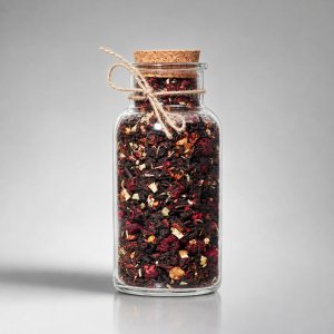 Сокочай чёрный Ананас, Вишня, Цветки граната, Корка граната, Лемонграсс, 130 г.