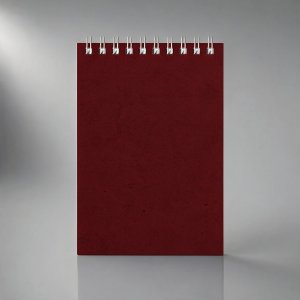 Бизнес - блокнот Альт А6 (94 х 130 мм) Office 60 л., бордовый
