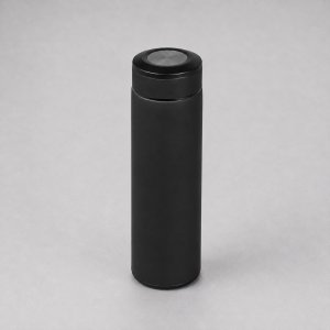 Термос Confident с покрытием soft-touch 420мл, черный (P)