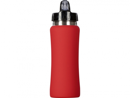 Бутылка для воды Bottle C1, сталь, soft touch, 600 мл, красный (Р)