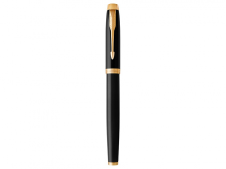 Ручка перьевая Parker IM Core Black GT, черный/золотистый