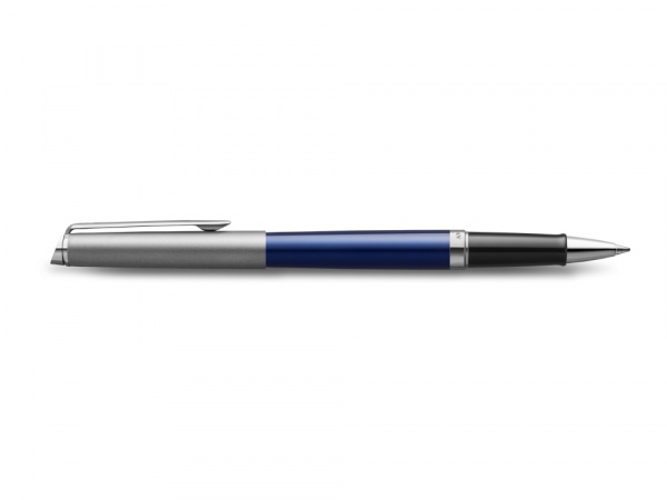 Ручка роллер Waterman Hemisphere Entry Point Stainless Steel with Blue Lacquer в подарочной упаковке