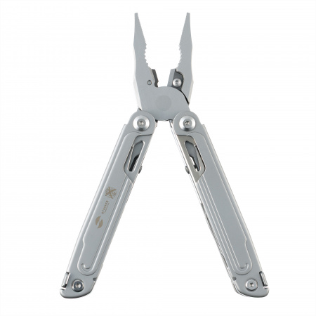 Мультитул Stinger, 113 х 22 мм, 21 функция, сталь, серебристый, в картонной коробке, в комплекте нейлоновый чехол