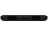 Портативное зарядное устройство Reserve с USB Type-C, 5000 mAh, черный