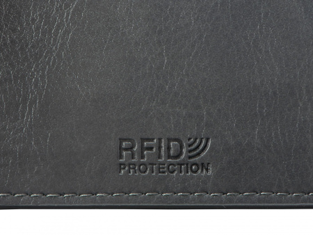 Картхолдер для 6 пластиковых карт с RFID-защитой Fabrizio, серый