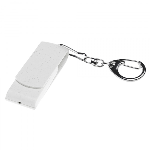 Флешка USB 2.0 Варуна на 512 Мбайт, крапчатый белый