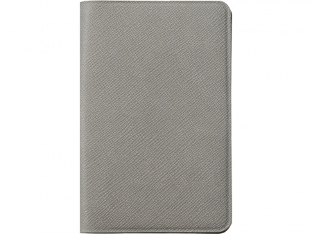 Футляр-книжка на 4-е карты с RFID Favor, серый