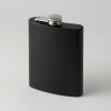 Фляжка 240 мл Remarque soft touch, 304 сталь, черный (P)