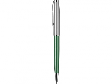Шариковая ручка Parker Sonnet Essentials Green SB Steel CT, цвет чернил black, перо: M, в подарочной упаковке.