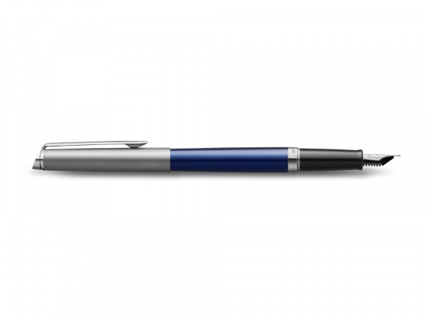 Перьевая ручка Waterman Hemisphere Entry Point Stainless Steel with Blue Lacquer в подарочной упаковке