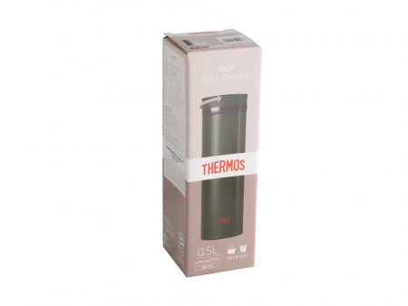 Термос из нерж. стали тм THERMOS JNO-501-ESP 0.5L, коричневый