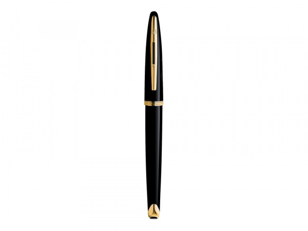 Перьевая ручка Waterman Carene, цвет: Black GT, перо: F