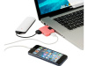 USB Hub Gaia на 4 порта, розовый