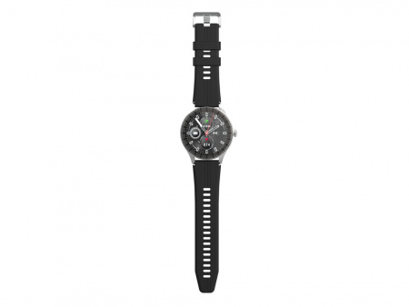 Умные часы HIPER IoT Watch GTR, черный/голубой