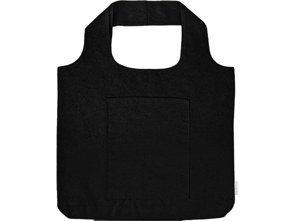 Сумка-шоппер Vest из хлопка 340 г/м2, черный