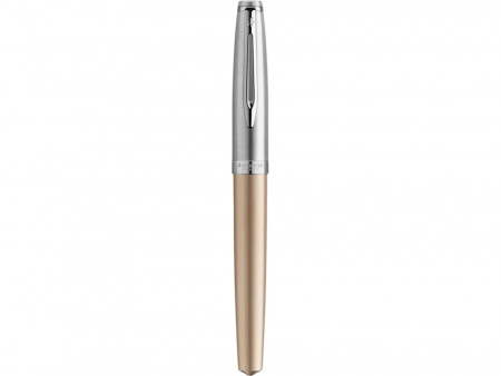 Ручка роллер Waterman Embleme цвет GOLD CT, цвет чернил: черный