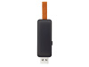 USB-флеш-накопитель Gleam объемом 8 ГБ с подсветкой, черный