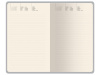 Ежедневник недатированный А5 Total beige с нашивкой, бежевый