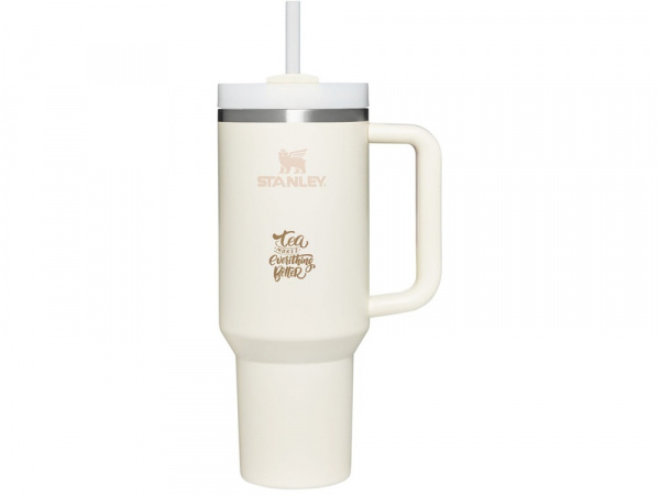 Stanley Quencher H2.0 стакан 1200 мл - Кремовый