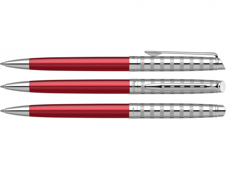 Шариковая ручка Waterman Hemisphere French riviera Deluxe RED CLUB в подарочной коробке