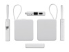 Внешний аккумулятор со встроенным кабелем USB-C Дэнси, 5000 мАч, белый