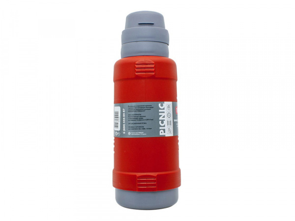 Термос со стеклянной колбой тм THERMOS PICNIC 40 Series Red 1,8L
