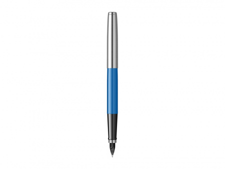 Ручка перьевая Parker Jotter Originals Blue Chrom CT, перо: F, цвет чернил: blue, в подарочной упаковке