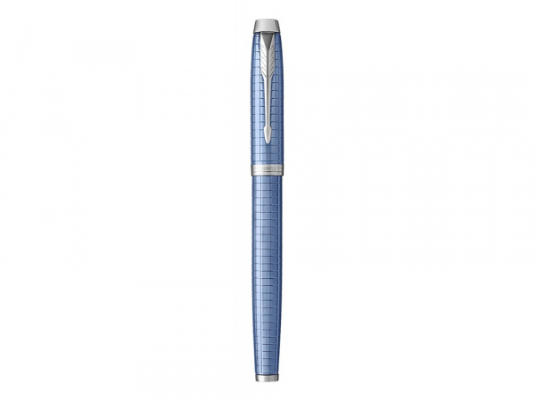 Перьевая ручка Parker IM Premium F322, Blue CT, перо: F, цвет чернил: Blue, в подарочной упаковке.