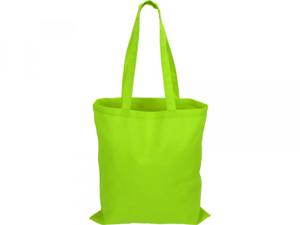Сумка для шопинга Carryme 120 хлопковая, 120 г/м2, зеленое яблоко