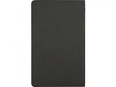 Записная книжка Moleskine Cahier (нелинованный, 3 шт.), Large (13х21см), черный