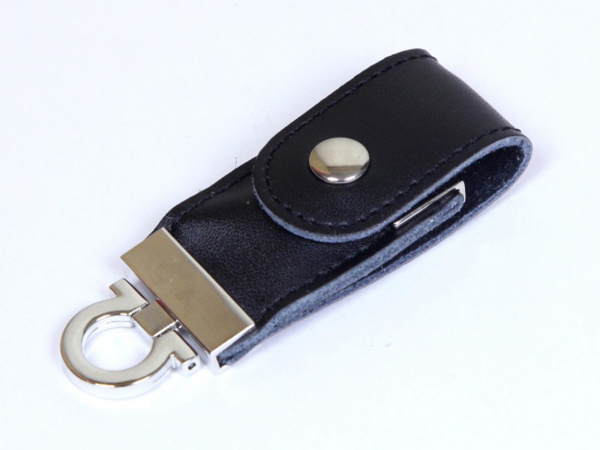 USB-флешка на 16 Гб в виде брелка, черный