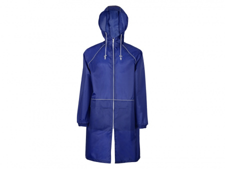 Дождевик Sunshine со светоотражающими кантами, синий классический, размер  XL/XXL