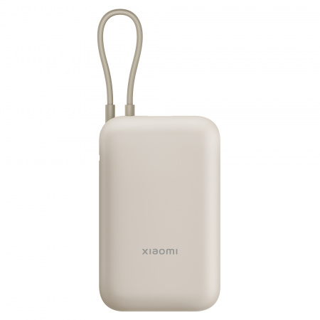 Внешний аккумулятор со встроенным кабелем 22.5W Xiaomi Power Bank 10000mAh (Integrated Cable) Tan GL