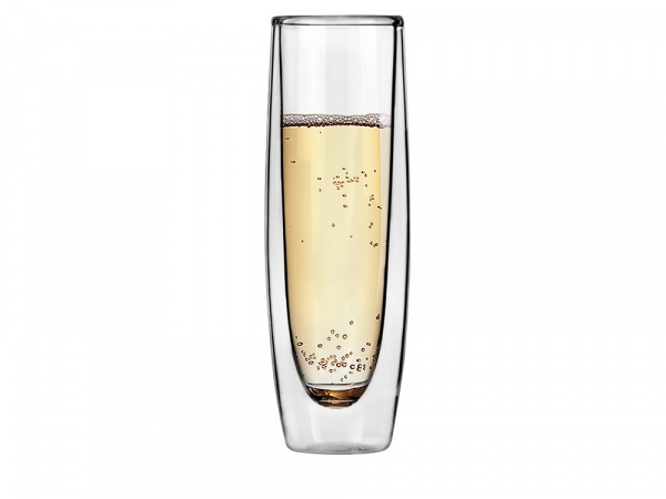 Бокал-флют для шампанского Brut с двойными стенками, 150мл