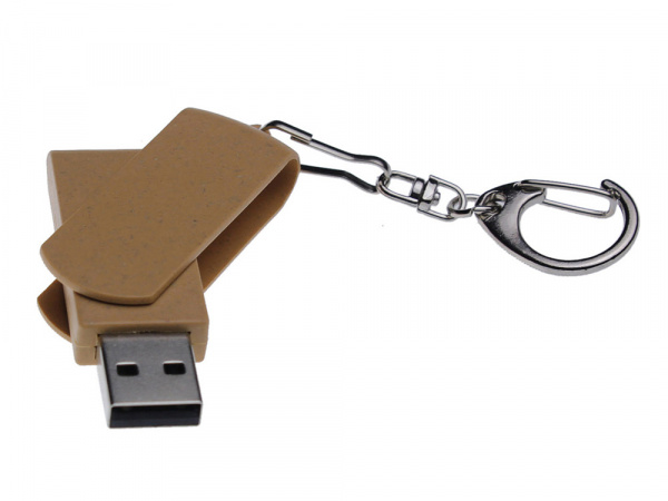 Флешка USB 2.0 Варуна на 256 ГБ, коричневый