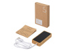 USB хаб с подсветкой лого Reedia S5, 3*USB, 1*Type C, бамбук, черный