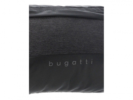 Сумка на пояс BUGATTI КОСМОС | UNIVERSUM, графитовая, полиэстер меланж/тарпаулин, 27х5х15 см, 1 л