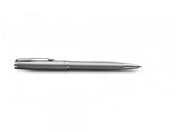 Шариковая ручка Parker Sonnet Stainless Steel CT, толщина линии M, цвет чернил черный, в подарочной упаковке