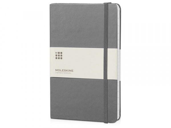 Подарочный набор Moleskine Hemingway с блокнотом А5 и ручкой, серый