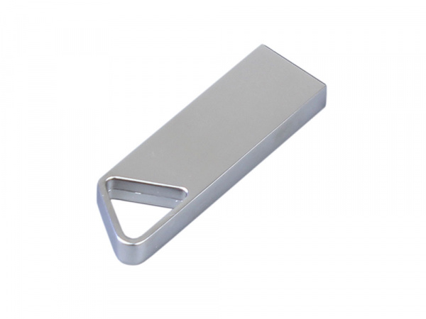 USB 2.0-флешка на 8 Гб с мини чипом, компактный дизайн, отверстие треугольной формы для цепочки