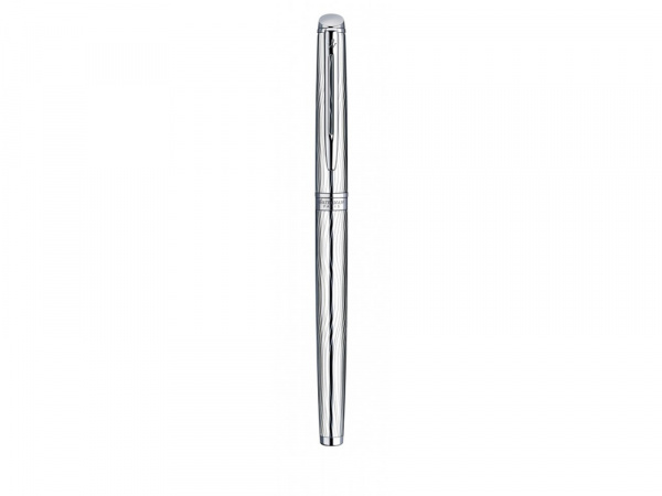 Перьевая ручка Waterman Hemisphere Deluxe , цвет: Metal CT, перо: F
