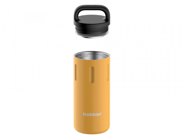 Вакуумный термос с керамическим покрытием бытовой, тм bobber, 590 мл. Артикул Bottle-590 Ginger Tonic (имбирный тоник)